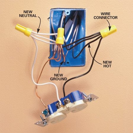 Add an Electrical Outlet | The Family Handyman