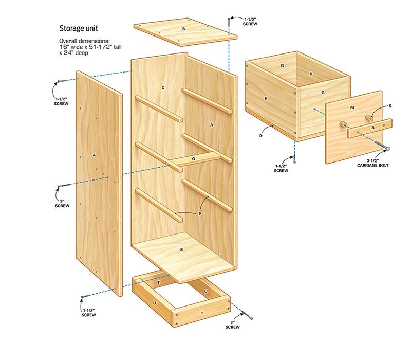 DIY Garage Storage: Super Sturdy Drawers | The Family Handyman
