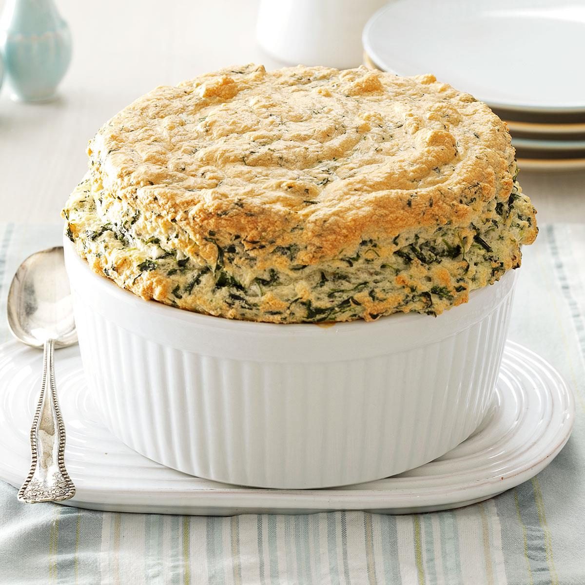Spinach Pantry Souffle Recipe | Taste of Home1200 x 1200
