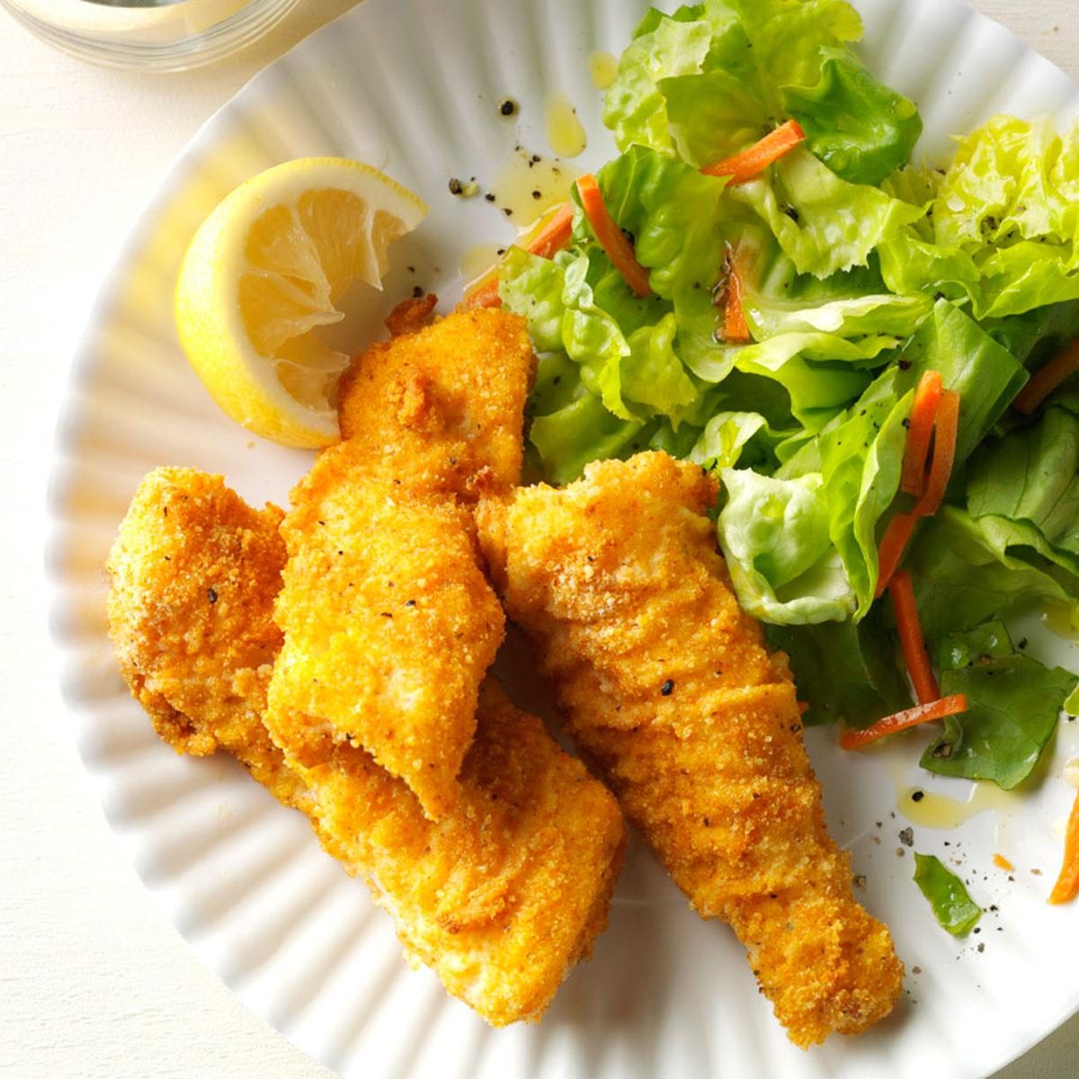 What seasonings go well in a fish batter recipe?