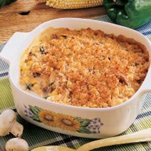 What is an easy recipe for corn casserole?