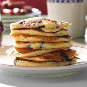 Image result for taste of home dad's blueberry buttermilk pancakes