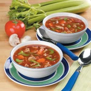 Vegetable Turkey Soup Recipe