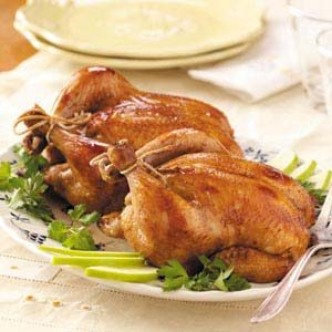 What are some easy Cornish hen recipes?