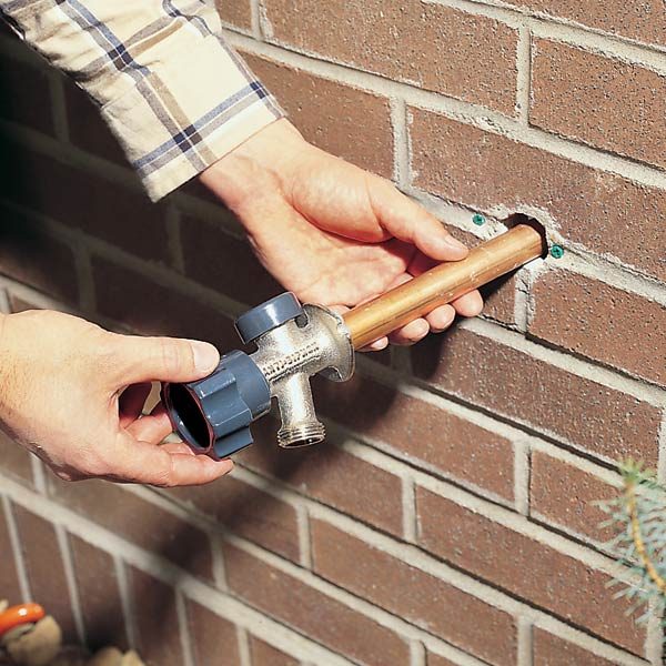 How Do You Install An Outside Water Valve 102