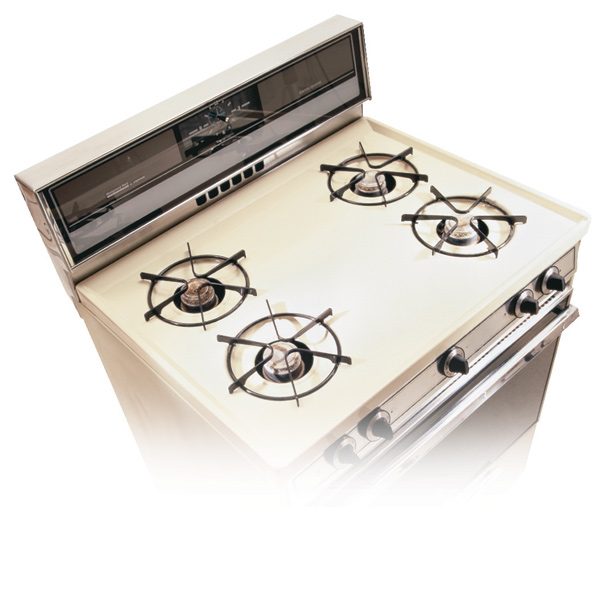How do you clean a gas oven?