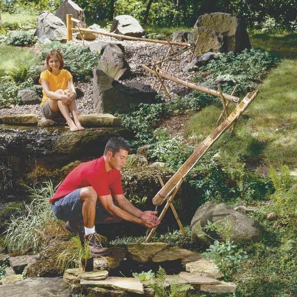 How to Build a Bamboo Water Feature The Family Handyman