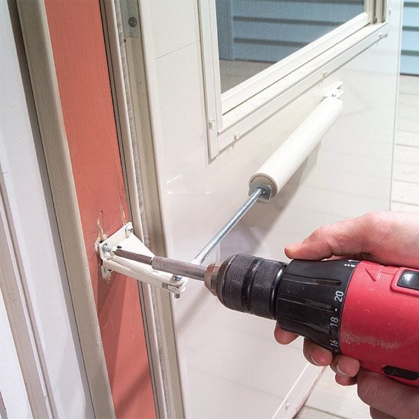 Fix a Storm Door Closer | The Family Handyman