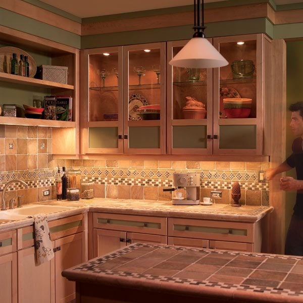 How to Install Under Cabinet Lighting in Your Kitchen | The Family Handyman