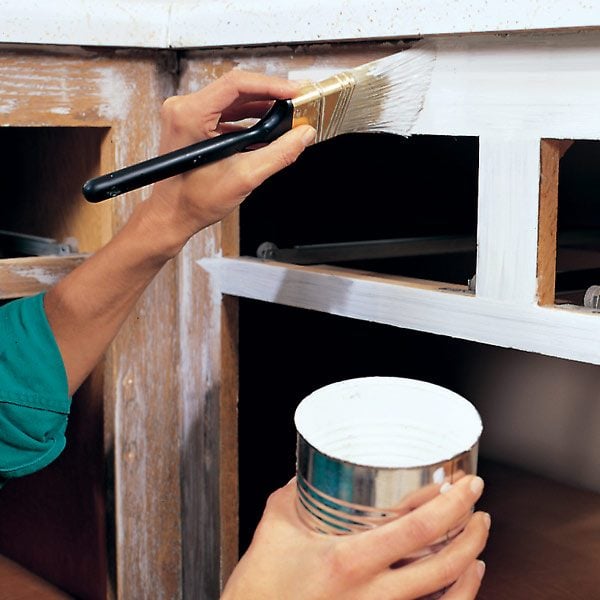 how to paint kitchen cabinets | the family handyman