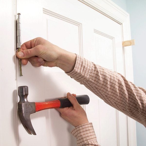 how to stop a door from swinging open the family handyman