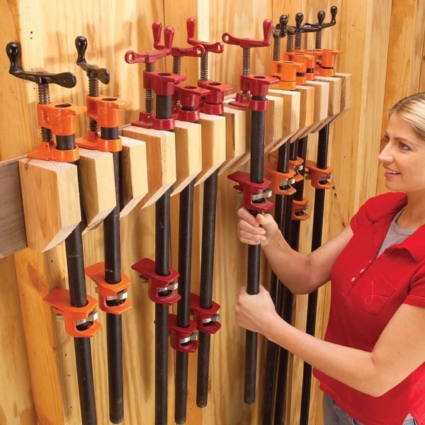 Storage: How to Store Clamps | The Family Handyman