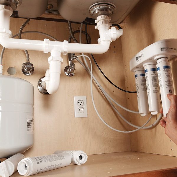 Install a Reverse Osmosis Water Filter | The Family Handyman wiring diagram for a garbage disposal 