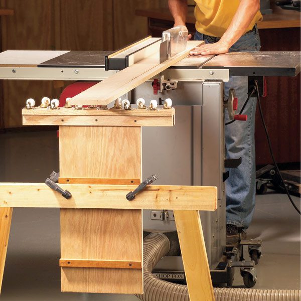 How to Build an Outfeed Table The Family Handyman