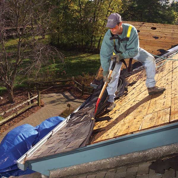 Roof Removal: How To Tear Off Roof Shingles | The Family Handyman