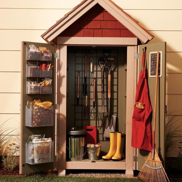 Garden Closet Storage Project | The Family Handyman