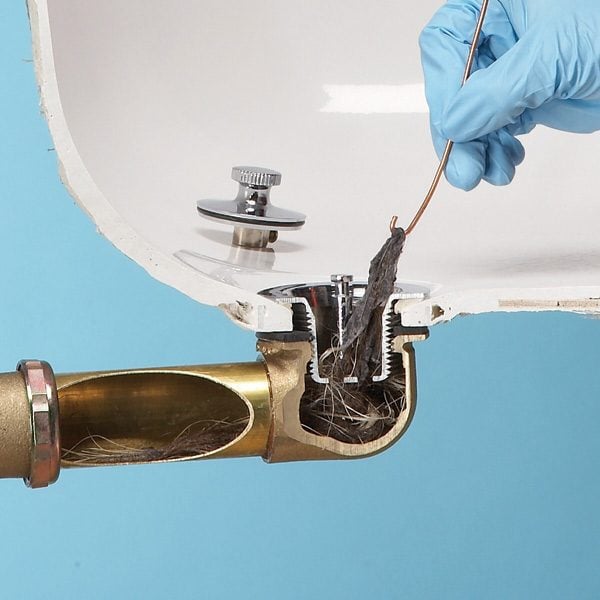 Unclog a Bathtub Drain Without Chemicals