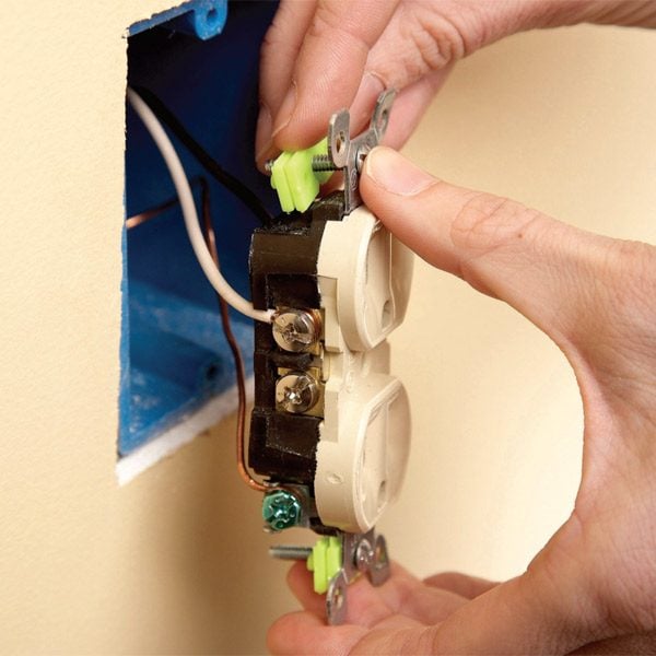 Repair Electrical Outlets Fix Loose Outlets The Family Handyman