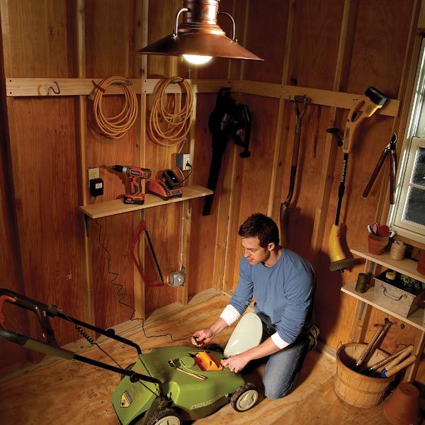 Electrical Wiring: How to Run Power Anywhere | The Family ... lights wiring diagram for bedroom 