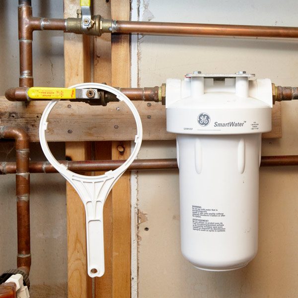 Remove Water Sediment With a Whole Home Water Filter | The Family Handyman