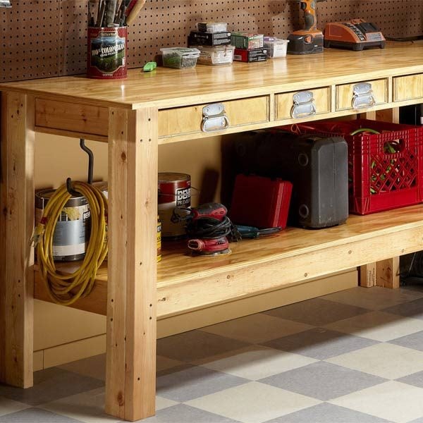 Workbench Plans: Workbenches The Family Handyman