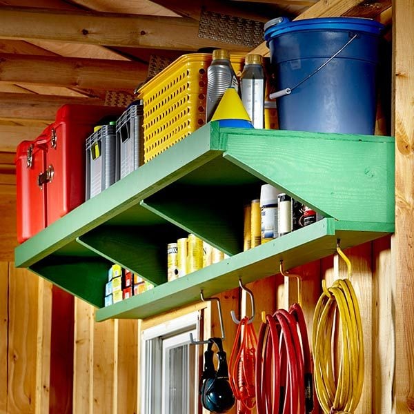Double Decker Garage Storage Shelves | The Family Handyman