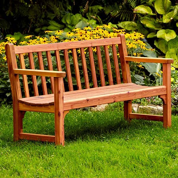 Build a Classic Garden DIY Bench with Dowel Construction ...