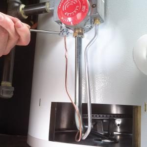 How to Replace a Water Heater Thermocouple | The Family ... rheem hot water heater wiring 