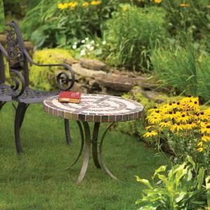 Build an Outdoor Table With Tile Top and Steel Base The ...