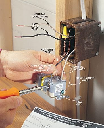 How to Install GFCI Outlets | The Family Handyman