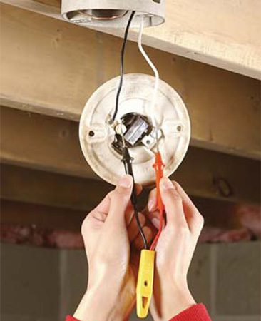 How to Replace A Pull-Chain Light Fixture | The Family Handyman