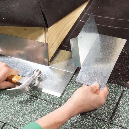 roof flashing techniques for outside corners the family