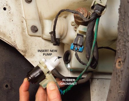 Windshield Washer Repair | The Family Handyman 07 saturn vue wiring diagram 