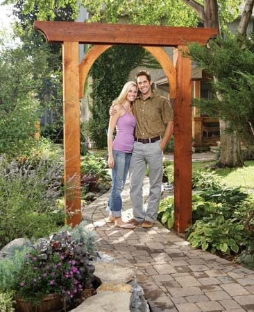 Build a Garden Arch The Family Handyman