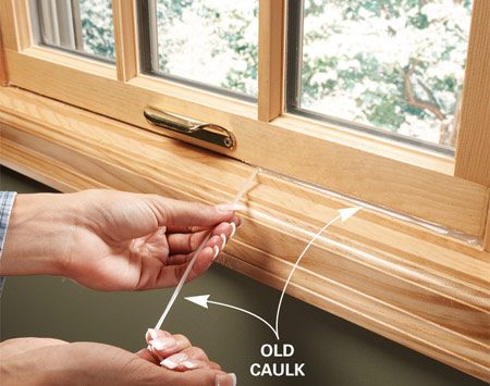 How do you seal windows for the winter?