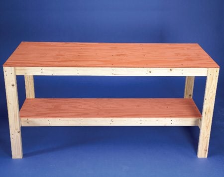 How to Build a Workbench: Super Simple $50 Bench The 