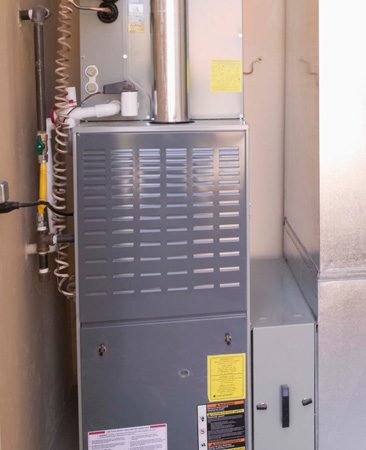 How is gas furnace efficiency rated?