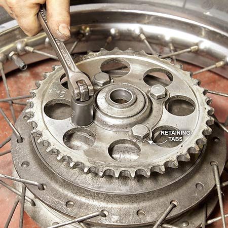 How to Change a Motorcycle Chain and Sprockets | The Family Handyman