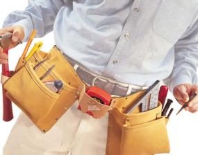 Kosma 11 Pocket D.I.Y Carpenter Leather ApronElectrician PouchTool Belt 