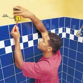 Shower Bar: How to Install Bathroom Grab Bars (DIY)