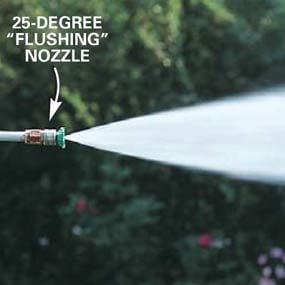 25-degree nozzle