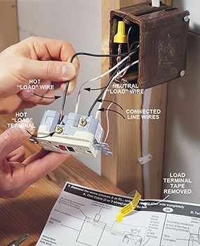How To Install Gfci Receptacle Outlets