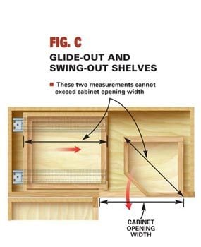 Glide-out shelf