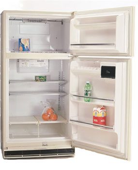 A frost-free picture of refrigerator 