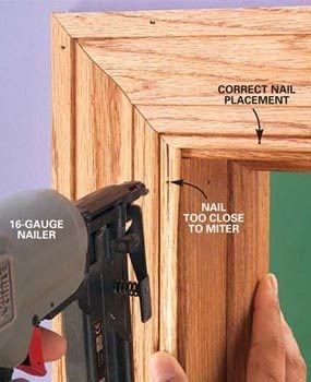 How to Use a Trim Nailer Gun (DIY) | Family Handyman