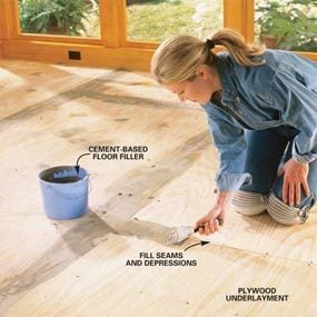 How To Install Cork Tile Flooring Diy Family Handyman
