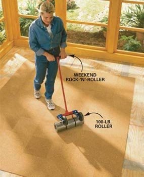 How To Install Cork Tile Flooring The Family Handyman