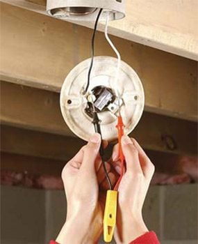 How to Replace a Pull-Chain Light Fixture (2)