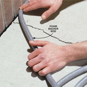 Easy fix for cracked sidewalk & driveway - Tunell Realty