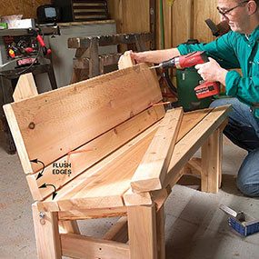How To Build A Bench Diy Family Handyman